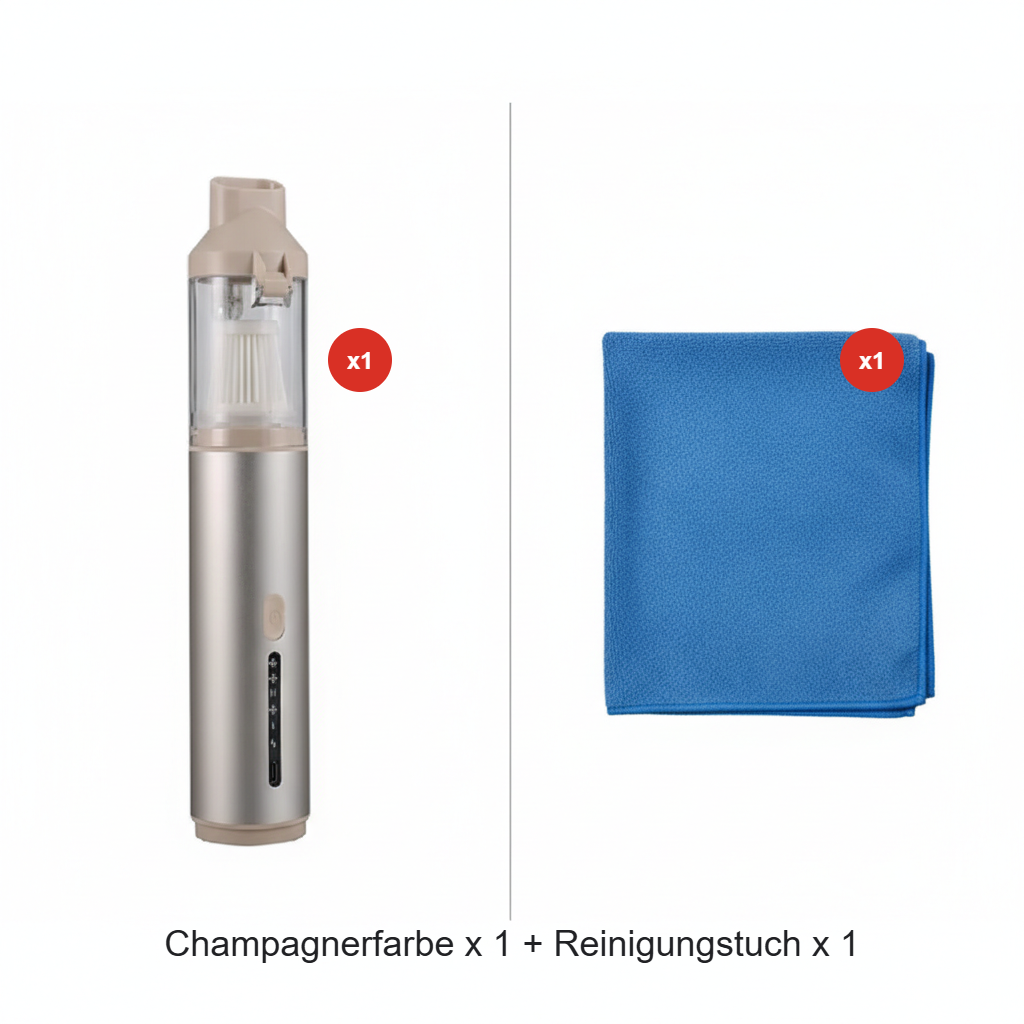 🚗🧹 50% RABATT! V8 Apex Autostaubsauger – 4-in-1 tragbarer kabelloser Mini-Staubsauger mit 16 000 Pa Saugleistung ✨