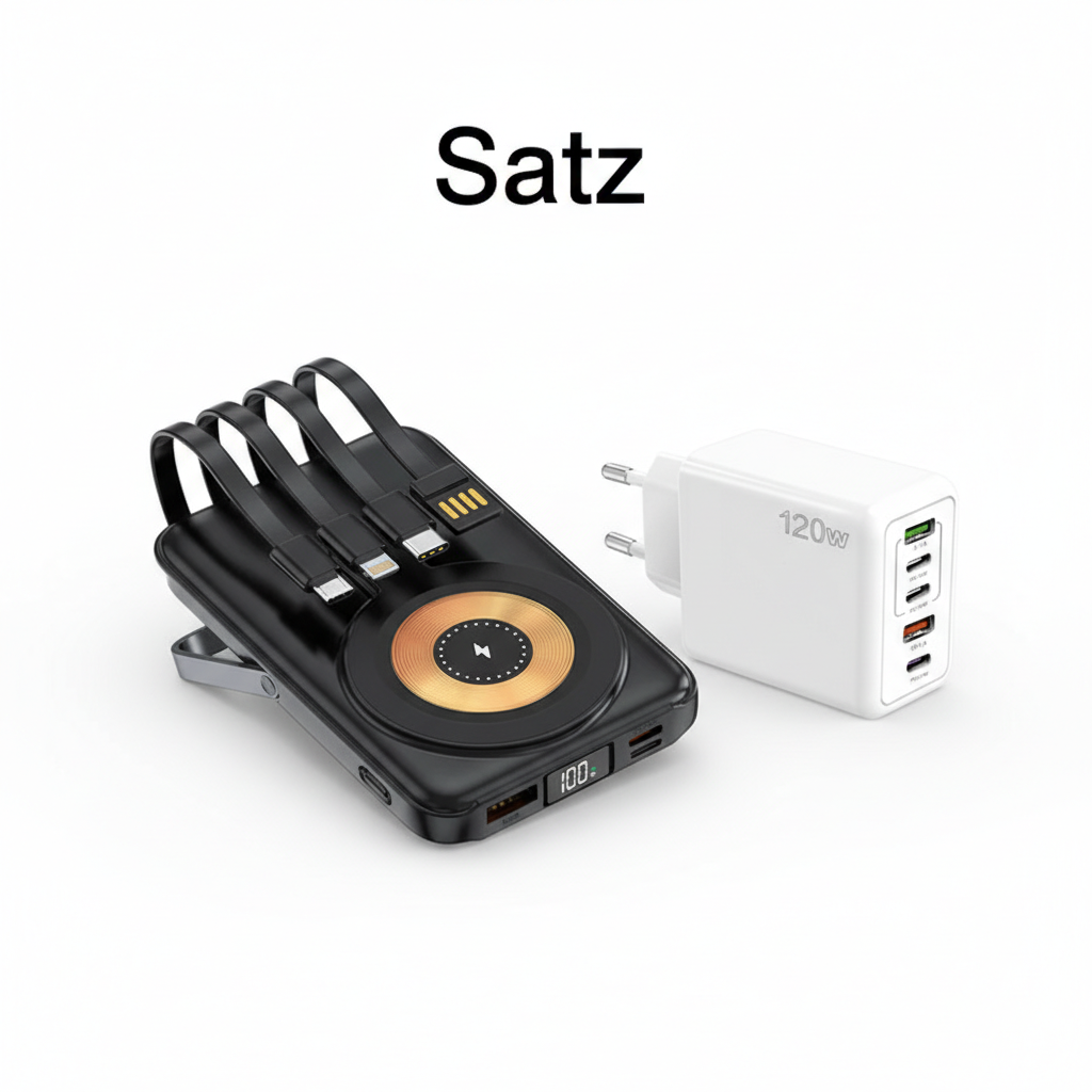 🔥Heißer Verkauf(50% Rabatt)🔥🔋Magnetische Levitation Mobile Power 10000mAh Schnellladegerät