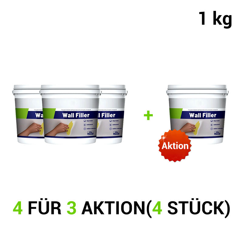 🛠️ Wasserdichte & Schimmelresistente Wandreparaturpaste – 2 Kaufen, 1 Gratis + Pinsel Geschenk! 💧🖌️ ✨ Schnelle & Saubere Wandreparatur für Zuhause! 🏡