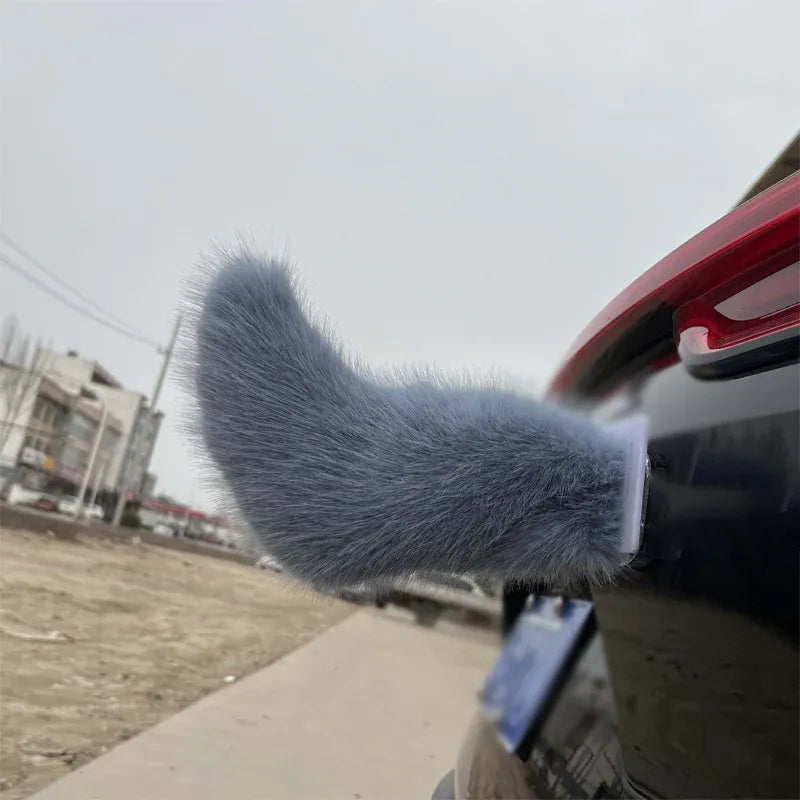 ⏳Nur für kurze Zeit 🚗🐾 Ferngesteuerter elektrischer Plüsch-Autoschwanz – Machen Sie Ihr Auto zum Hingucker