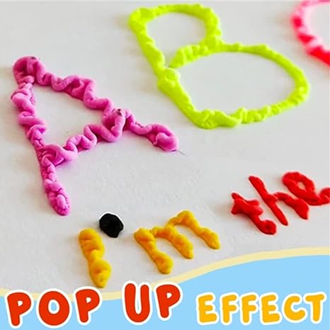 🔥HEISSER SALE 2026🔥💥50.000+ VERKAUFT!🎄🎁Magische Popcorn-Stifte mit Blaseneffekt, wärmeaktivierte Popcorn-Stifte, DIY-3D-Kunstmarker für Kinderbastelprojekte