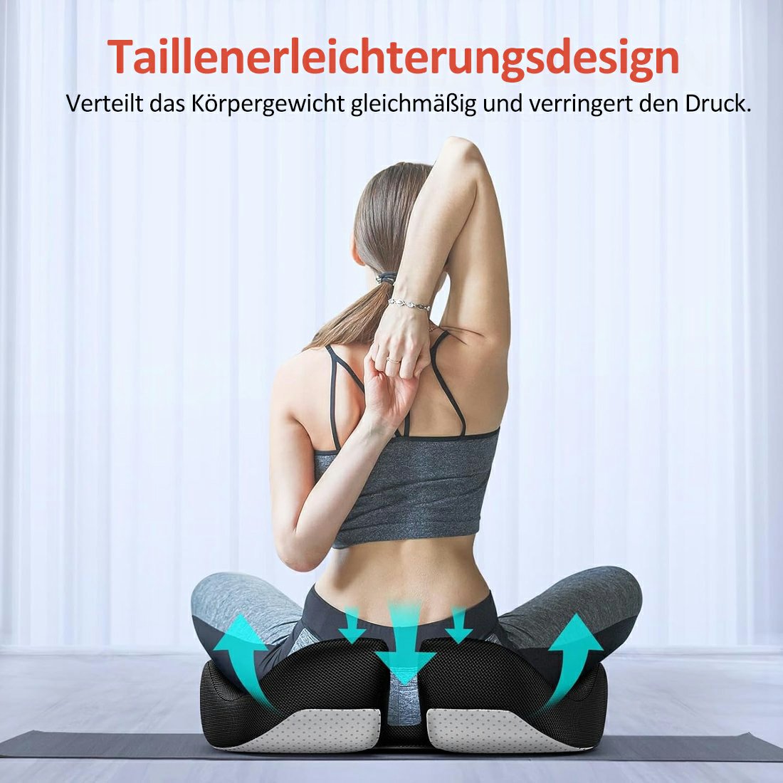 ✨LETZTER TAG VERKAUF 50% RABATT✨Ergonomisches Sitzkissen aus Memory-Schaumstoff