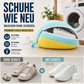 🔥🎁 2+1 GRATIS!!🥳 💞 50K+ VERKAUFT! ⚡🧺 Hochwertiger Schuhwaschbeutel aus stoßdämpfendem Netzgewebe mit Reißverschluss.