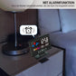 🔥bestes Geschenk-45% Rabatt🔥Digitaler LED-Temperatur- und Luftfeuchtigkeitsmonitor, Wettervorhersage, LED-Tischwecker