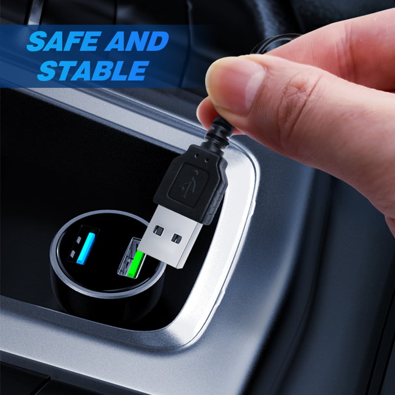 ⏳Zeitlich begrenztes Angebot⏳ Flexible USB-Ambientebeleuchtung fürs Auto – 5 V, zuschneidbarer Lichtleiter in 1, 2 oder 3 m und neun Farben