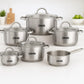 Aluminium-Kochgeschirr-Set, 7-teilig