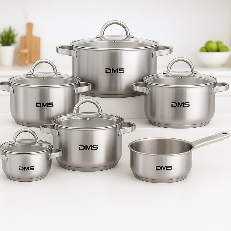 Aluminium-Kochgeschirr-Set, 7-teilig