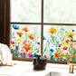 💐Neujahr Heißer Verkauf 50% Rabatt💞 Bunter Blumenstrauß Fenster Sticker🖼️