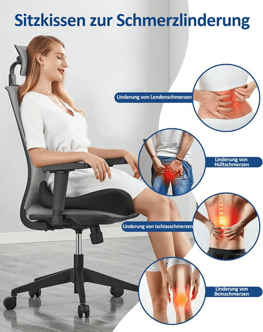 ✨LETZTER TAG VERKAUF 50% RABATT✨Ergonomisches Sitzkissen aus Memory-Schaumstoff