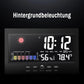 🔥bestes Geschenk-45% Rabatt🔥Digitaler LED-Temperatur- und Luftfeuchtigkeitsmonitor, Wettervorhersage, LED-Tischwecker