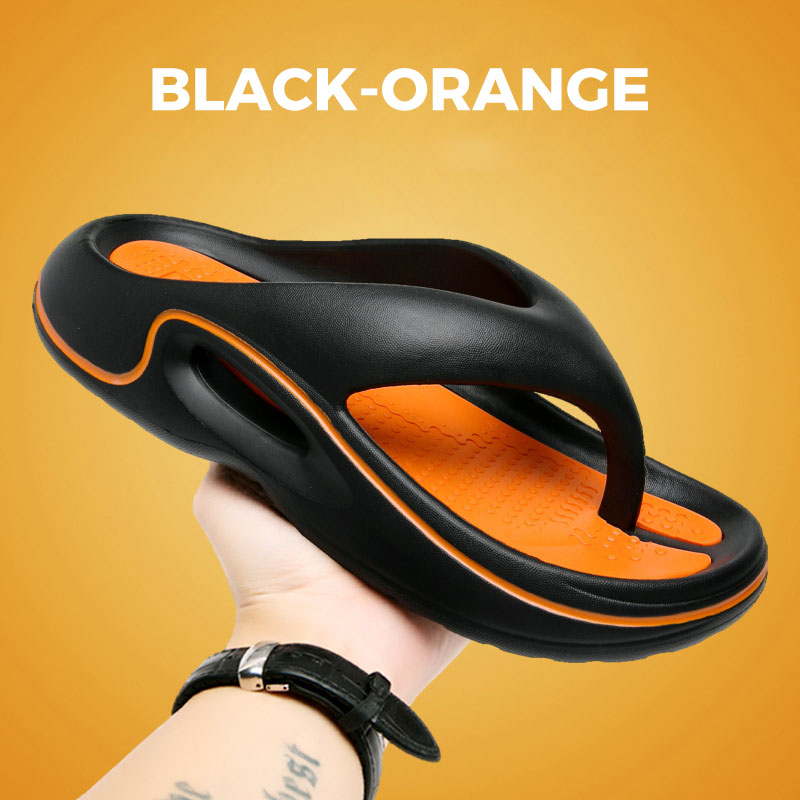 Rutschfeste Outdoor-Flip-Flops mit dicker Sohle für den Strand