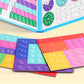 🧩Limitiertes Angebot – 50% RABATT! 🎨 Magnetisches Bruchpuzzle für Kinder – Fördert Feinmotorik, bunt & sicher – Perfekt für spielerisches Lernen zu Hause ✨