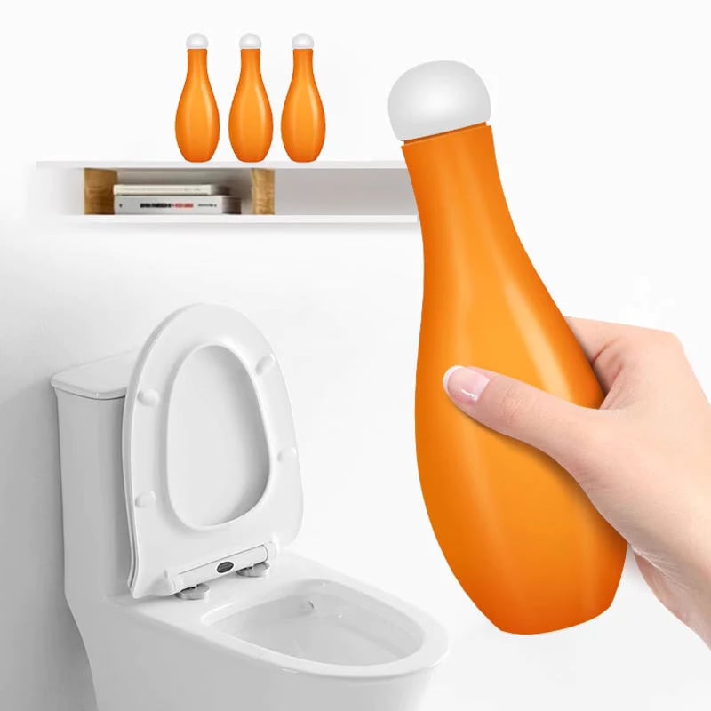 🎁 HEISS 50 % RABATT⏳Bowling Blue Bubble WC-Schüsselreiniger