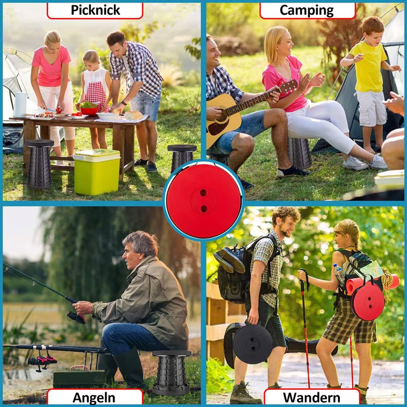 Einklappbarer Klapphocker