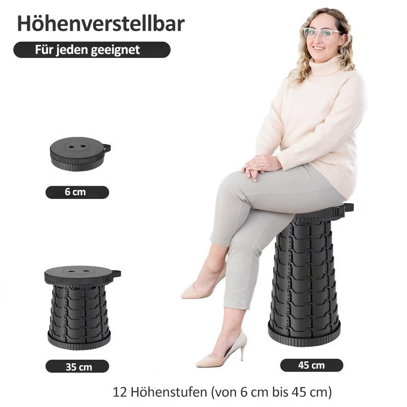 Einklappbarer Klapphocker