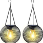 🌞💎 -50% Retro Solar-Hängelampe 💡✨ IP65 wasserdicht, 12h Leuchtdauer, umweltfreundlich für Garten & Terrasse