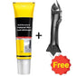 🏠 KAUFE 2, ERHALTE 1 GRATIS! ⛏️ Weiße Dichtungsmasse Multifunktion – Wasserdicht, Schimmelresistent & Mit Abzieher 🧱