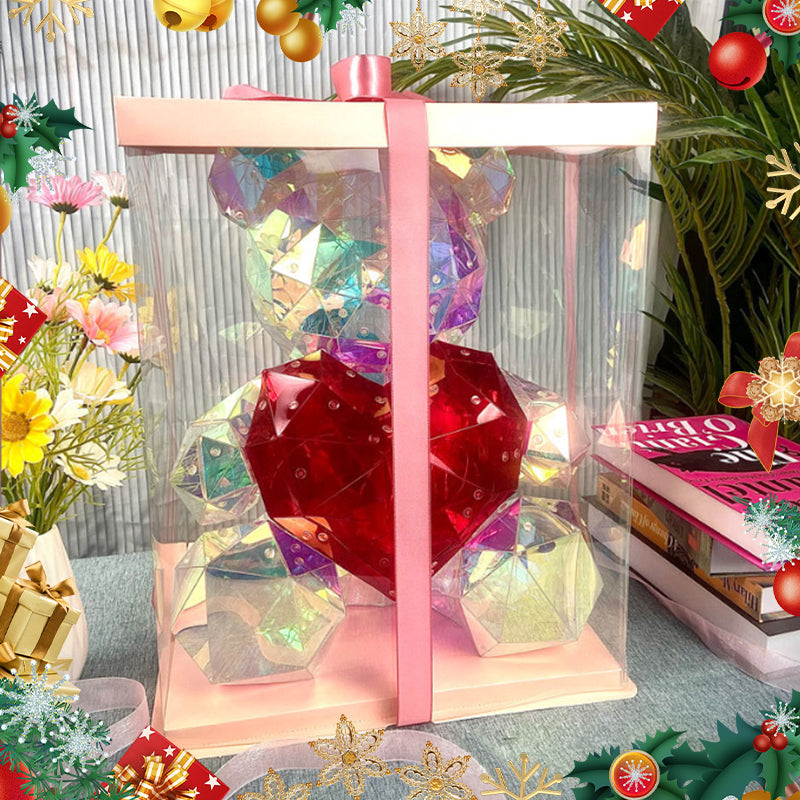 💕Valentinstags-Special – 57 % Rabatt🎁 Bunter, leuchtender Bär