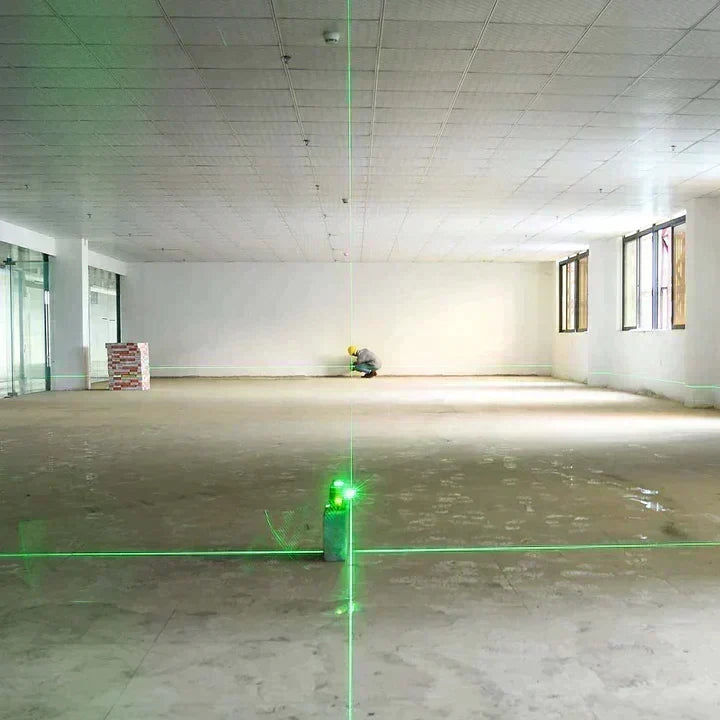 📐🔦360-Grad-Laser-Wasserwaage für den Außenbereich – für Bau- und Fliesenarbeiten📐✨