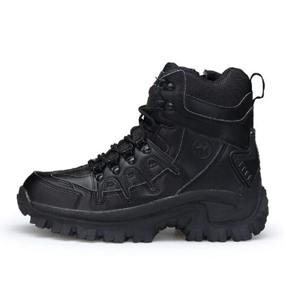 ✨Kostenloser Versand✨Zeitlich begrenzt 50%RABATT💕 Herren Outdoor wasserdichte rutschfeste Wanderstiefel Kampfstiefel