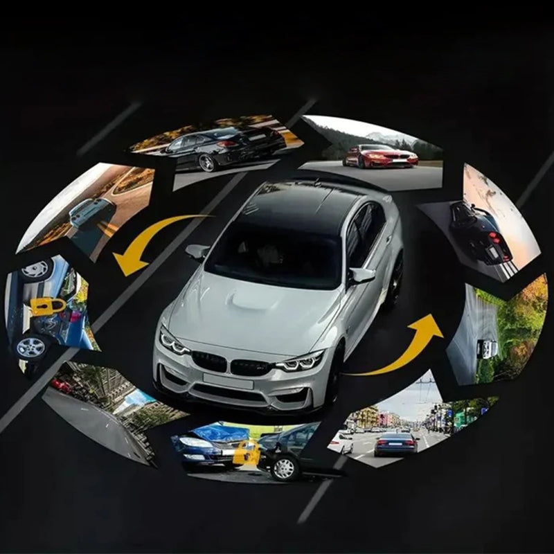 🚗📹Dashcam mit 170°-Weitwinkel und 1080p-Doppellinse