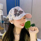 🧢 LIMITIERTES ANGEBOT: 50% RABATT! ✨ Mesh-Diamant-Schmetterling-Baseballkappe – Atmungsaktiv, Verstellbar & Trendig 🦋