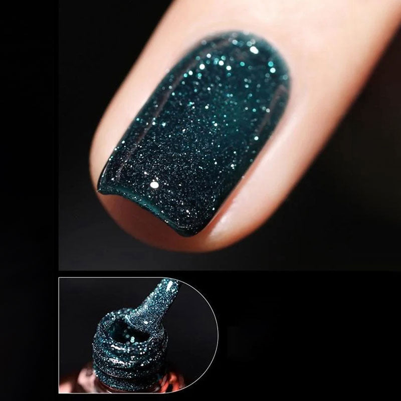 👍2025 New Arrival💥High Density Glitter Nail Gel Polish