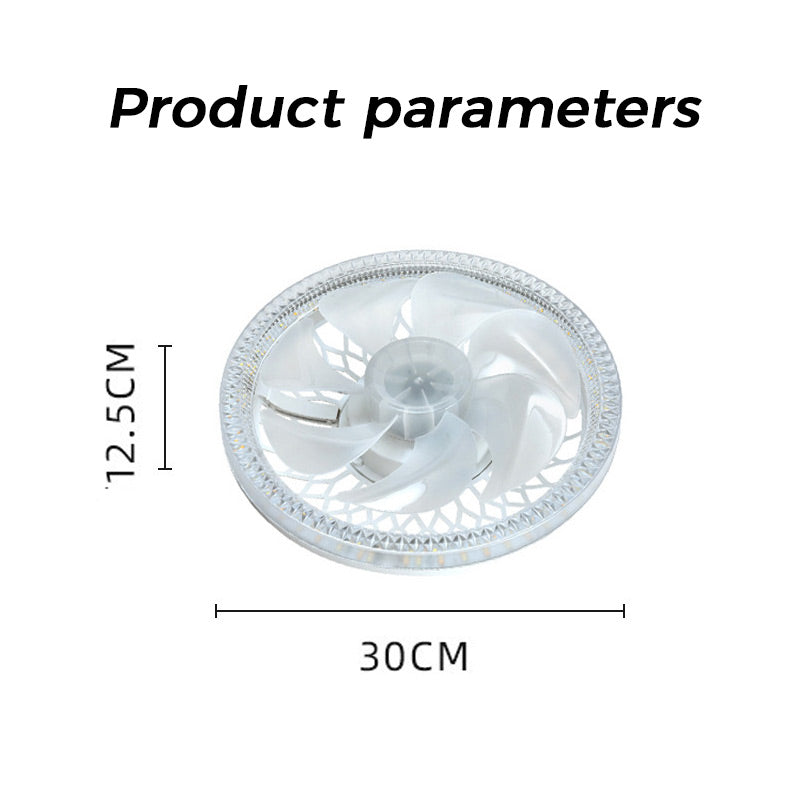 💥2-in-1 stummes, einstellbares Ventilatorlicht mit Fernbedienung