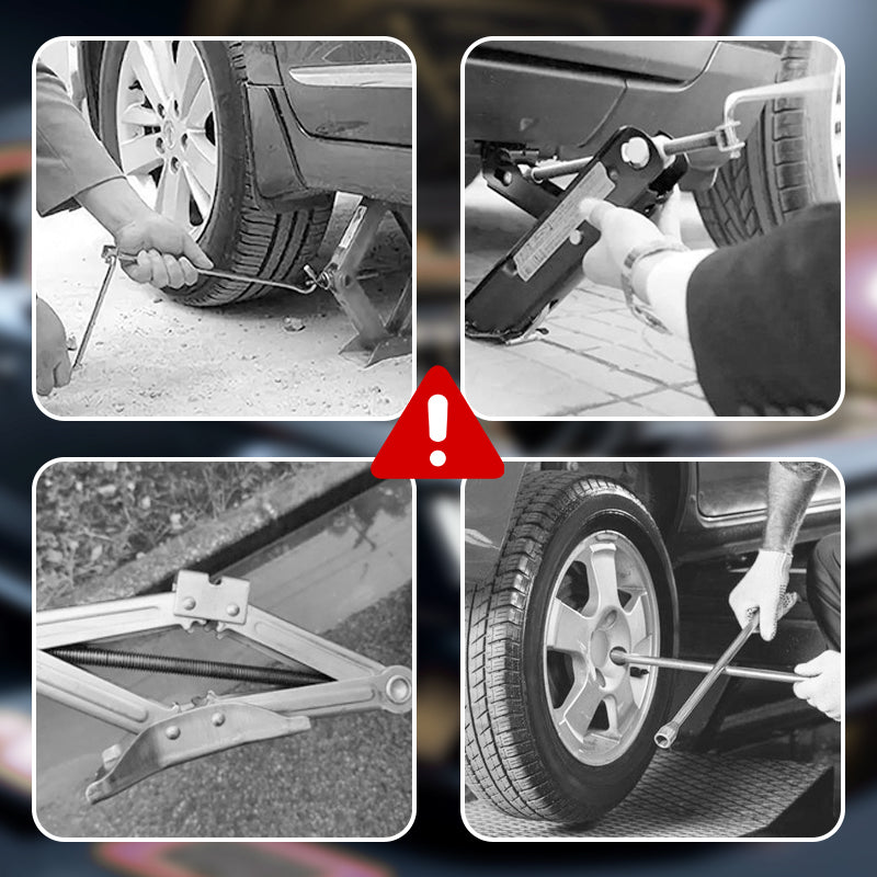 🚗Unentbehrliche Werkzeuge für die Autoreparatur🛠️ - 12V elektrisch‑hydraulisches Wagenheber‑Reparaturset für Pkw