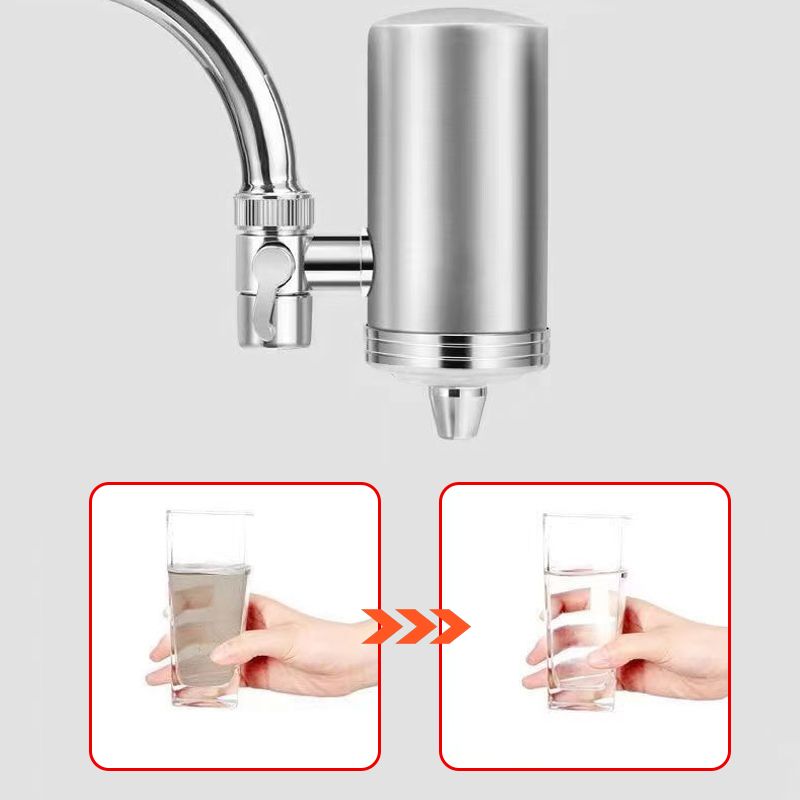 🚰 50% RABATT! 💧 Installationsfreier Wasserhahnfilter – 3-Stufen Filtration, Universell & Spart Plastik 🔄