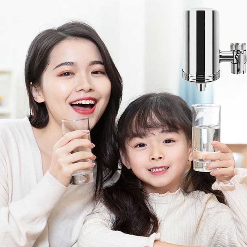 🚰 50% RABATT! 💧 Installationsfreier Wasserhahnfilter – 3-Stufen Filtration, Universell & Spart Plastik 🔄