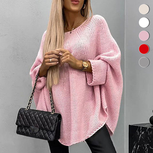 💝[bestes Geschenk] Eleganter gestrickter Cape-Pullover für Damen