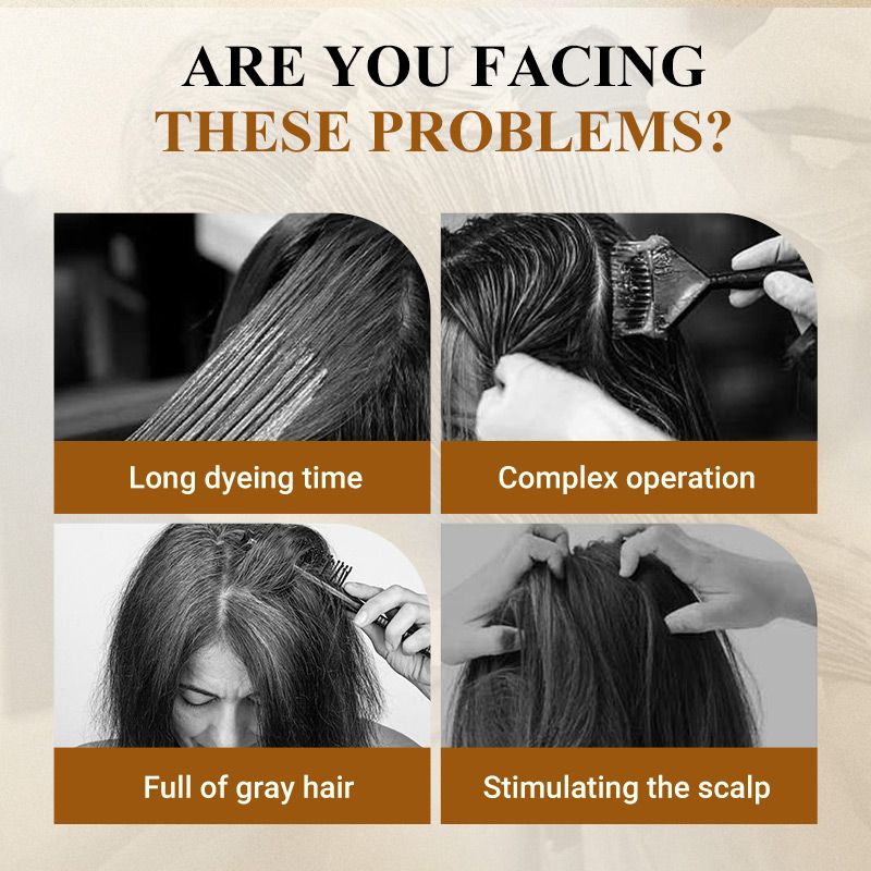 🎉Heißer Verkauf 50% RABATT✨🔥Shampoo für sofortiges Färben