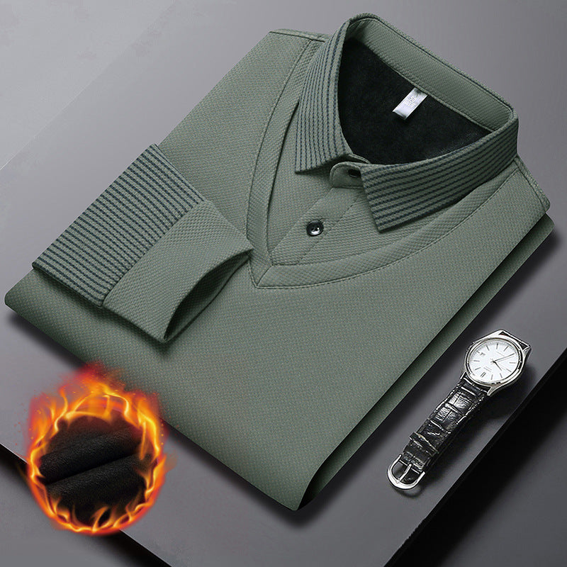 ⏳Zeitlich begrenzter 50 % Rabatt💥Herren Kragen Falsches Zwei-Teile Strickhemd