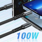 Superschnelle Aufladung 100 W, transparenter Datenanschluss 3-En-1
