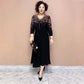 💥Zeitlich begrenzt 50 % RABATT 💕Edles elegantes Damenkleid mit Glitzerausschnitt