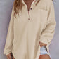 💥Frühherbst-Specials 58% Rabatte🥰Lockeres einfarbiges Waffelstrickhemd für Damen