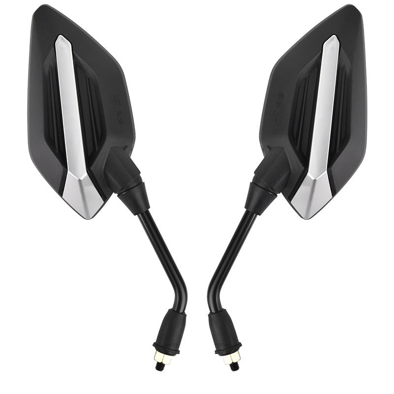 2PCS Adjustable HD Wide-Angle Handlebar Rearview Mirrors