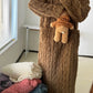 🎅Weihnachtsvorverkauf🎁Winterliche Korallensamt-Hauskleidung