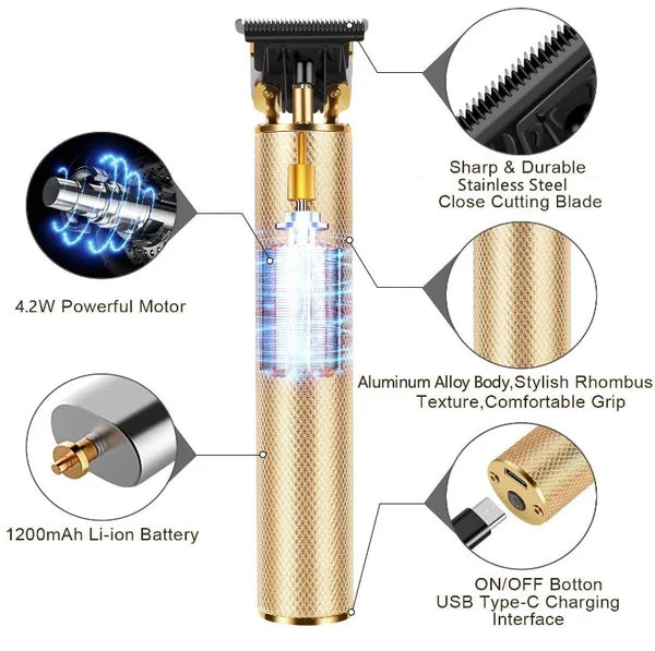 Kabelloser, lückenloser Haarschneider