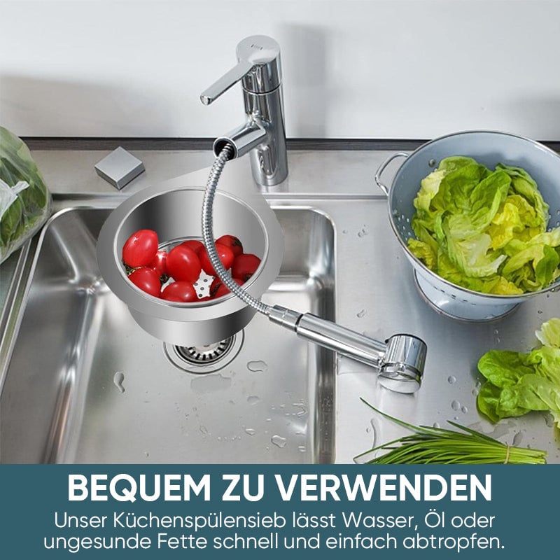 📢📢 50 % Rabatt!! ⏰🔥 Spülbecken-Siebkorb aus Edelstahl in Schwanenform