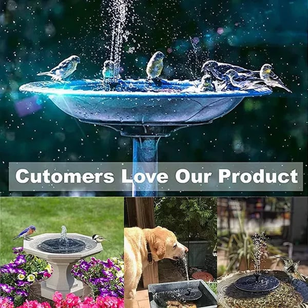 ⏳Zeitlich begrenztes Sonderangebot⏰Kompakte Solar-Vogelbrunnenpumpe – Beleben Sie Ihren Garten! 🐦️