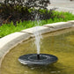 💎 -50% SOLAR-SPRINGBRUNNEN! 💎 4 Düsen, Kabellos & Schwebend für Garten, Teich & Vogelbad