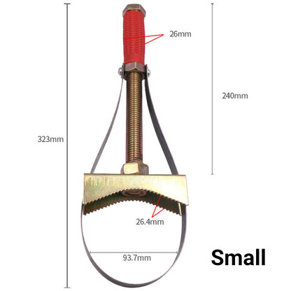 🔥Auto-Ölfilterschlüssel mit verstellbarem Stahlriemen