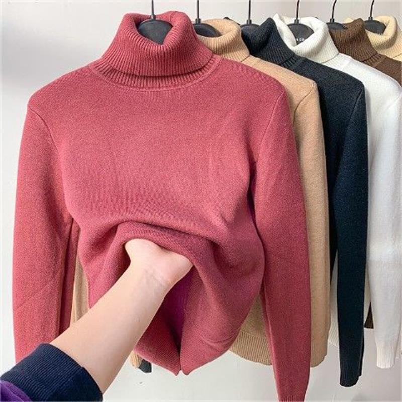 🎁Winter-Fleece-Shirt mit dickem Strickboden