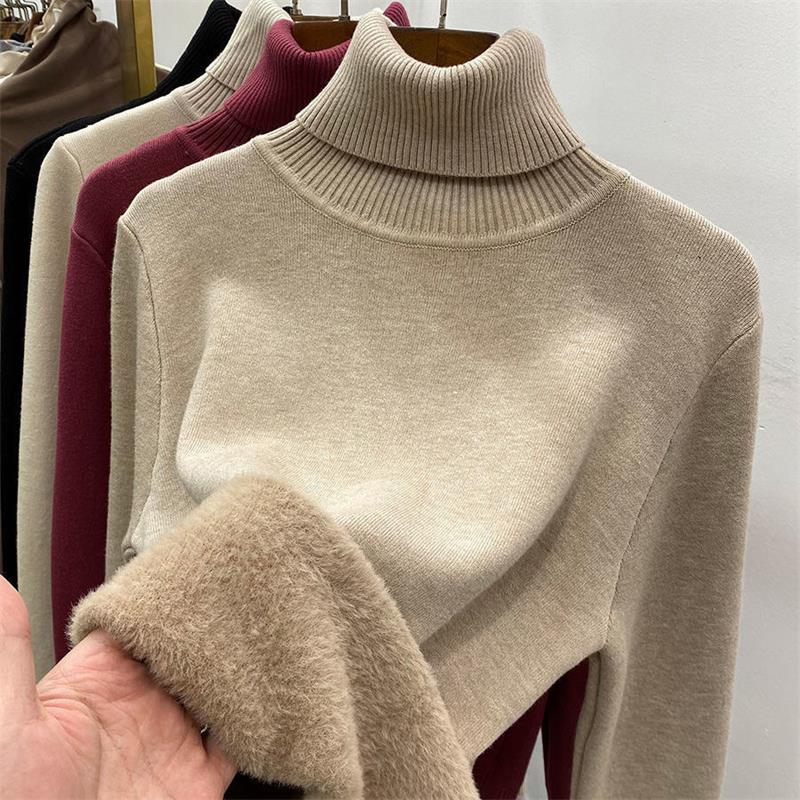 🎁Winter-Fleece-Shirt mit dickem Strickboden