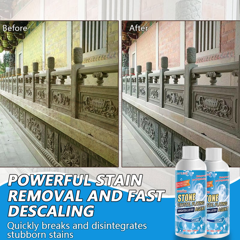 🏆✨Kaufen Sie 3 und erhalten Sie 2 gratis🔥Steinpolier-Fleckenentferner (entfernt effektiv Oxidation, Rost und Flecken)