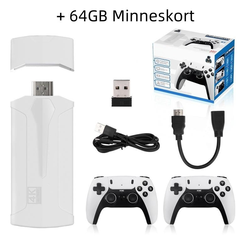 🎮Klassische Retro-Konsole mit zwei Spielern - erlebe die Arcade-Ära neu!