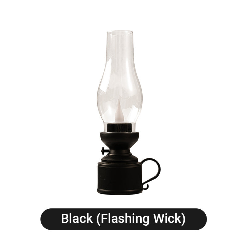 ✨🔥LED-Vintage-Petroleumlampe mit beweglicher Flamme