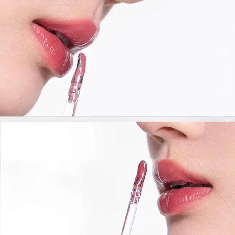 Eiswässriger Lipgloss